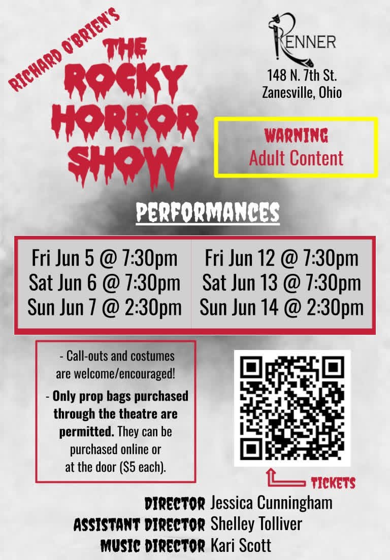 The Rocky Horror Picture Show Comes to The Renner - WHIZ - Fox 5 / Marquee Broadcasting