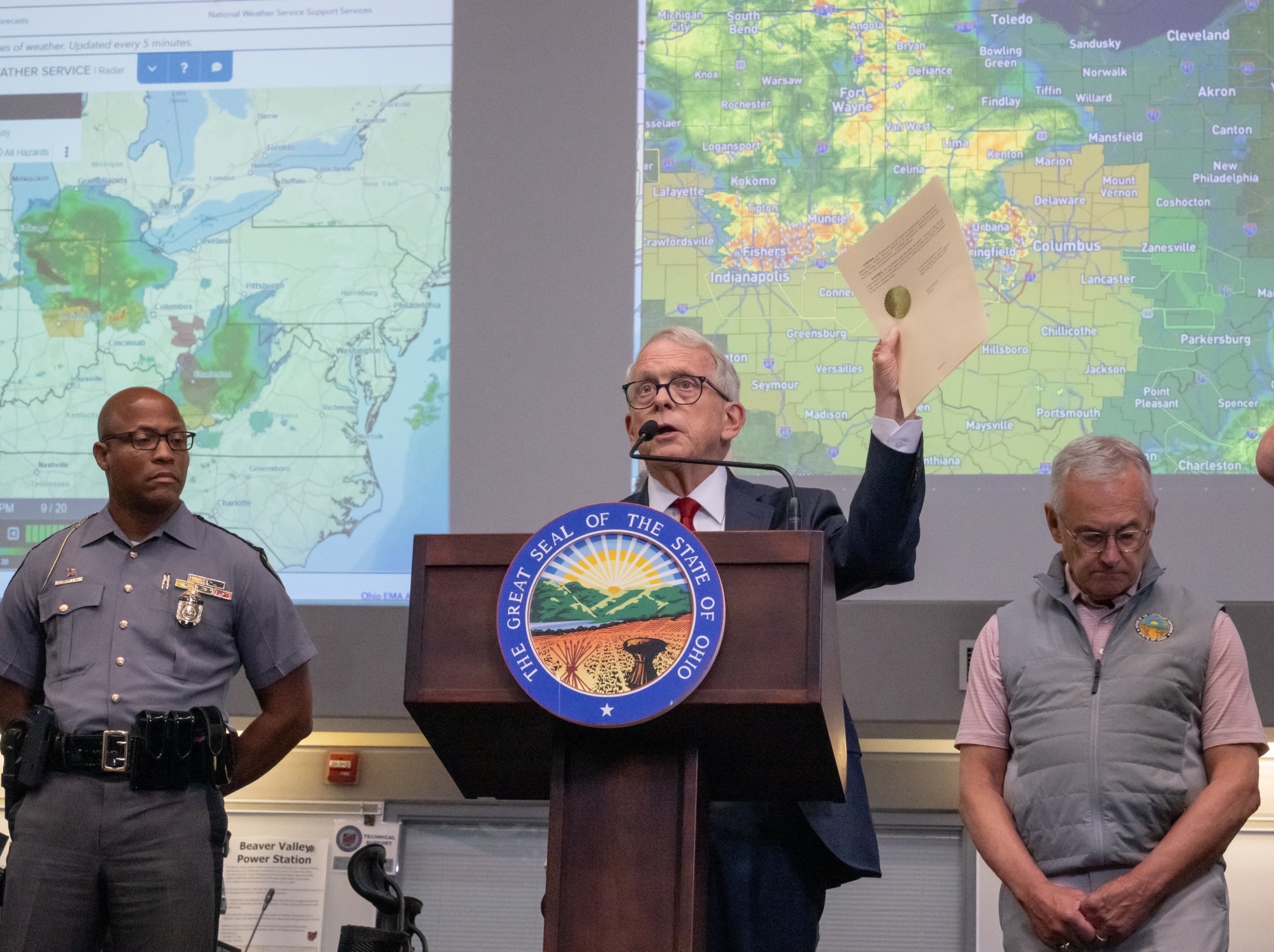 Gov. DeWine Declares a State of Emergency - WHIZ - Fox 5 / Marquee Broadcasting