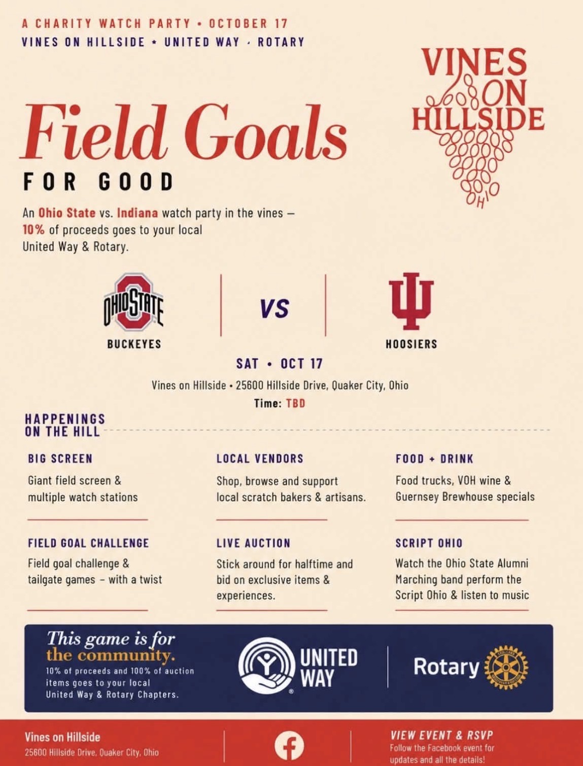 Field Goals for Good Brings Football and Fundraising to Quaker City - WHIZ - Fox 5 / Marquee Broadcasting
