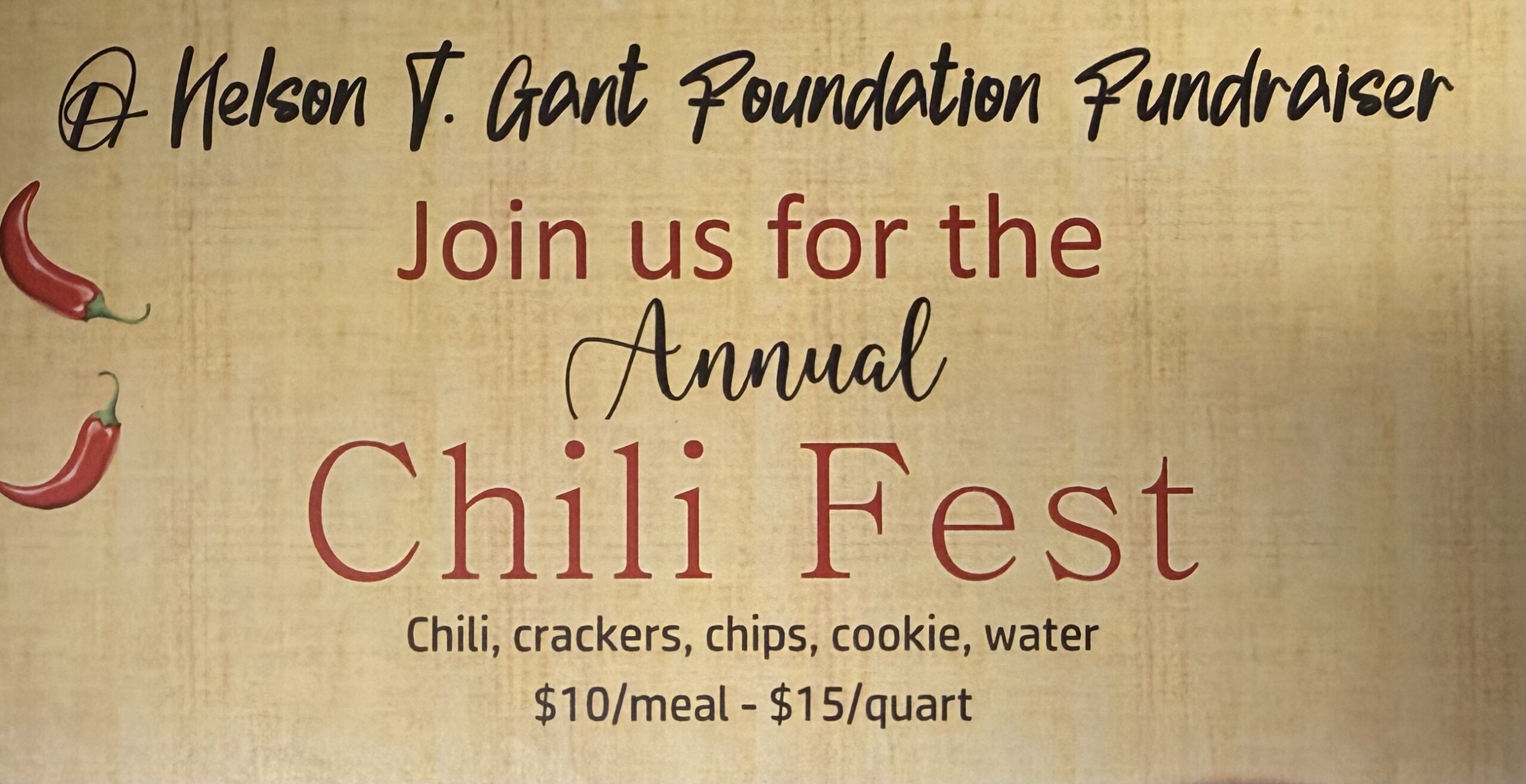 Nelson T. Gant Foundation Brings Back Annual Chili Fest - WHIZ - Fox 5 / Marquee Broadcasting